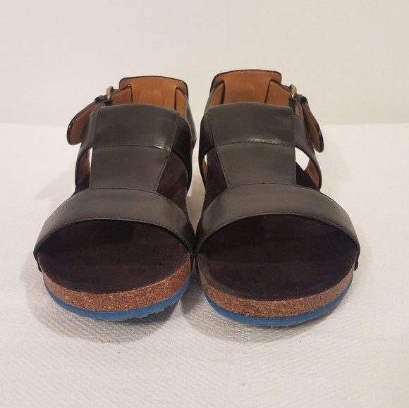 MARC JACOBS LEATHER/ CORK SANDALS IN BOX, EU 42 - Picture 4 of 8